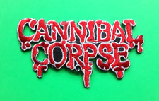 CANNIBAL CORPSE IRON OR SEW ON QUALITY EMBROIDERED PATCH UK SELLER