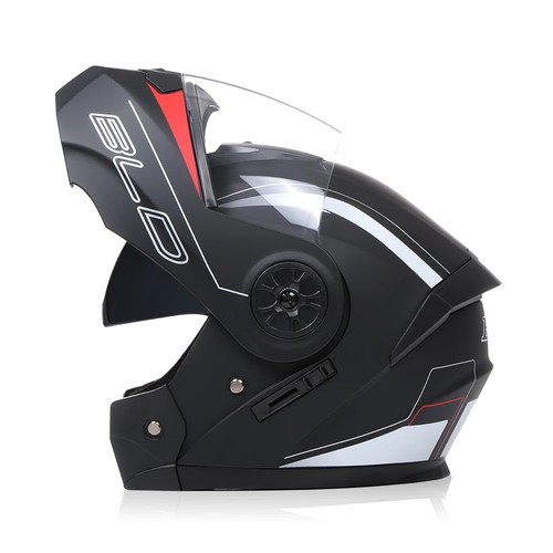 Flip motorcycle helmet dot - up,