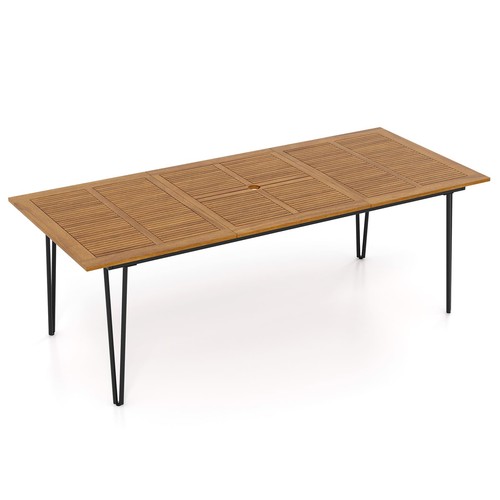 Dining table rectangular wood - table,