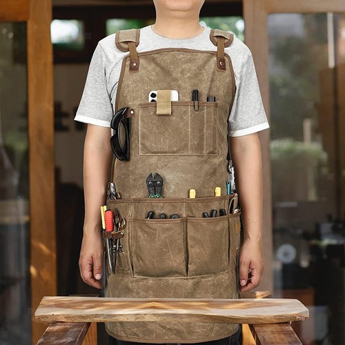 Canvas work apron - canvas,
