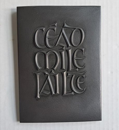 Irish cead mile - irish, plaque