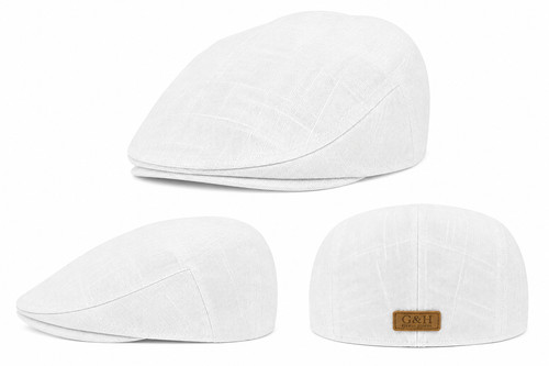 Kids linen flat - kids, cap