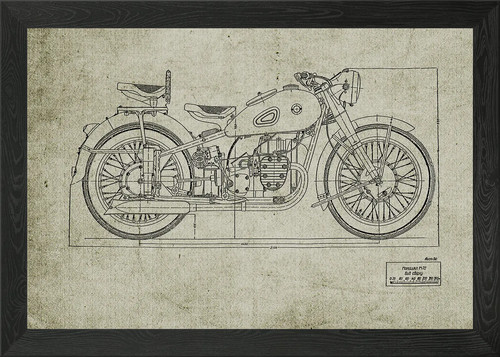 Soviet motorcycle - m-72,