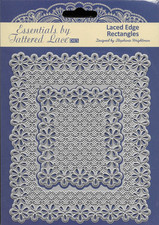 Tattered Lace Laced Edge Rectangles Die Set for cardmaking, scrapbooking, crafts