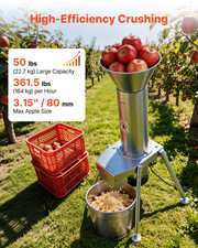 1100W Electric Apple Crusher
