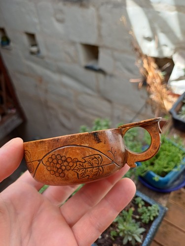 Tastevin buis carved auvergne - buis,