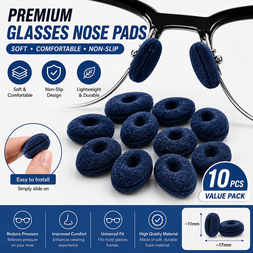 Self adhesive foam - self, eyeglass