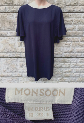 Ladies monsoon navy viscose - ladies,