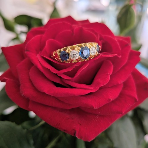 1935 antique 18ct gold - 1935,