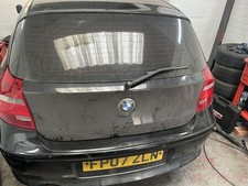 BMW 1 SERIES E87 Boot Lid Tailgate Black 2004-2013 Hatchback   