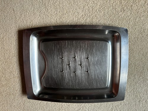 Meat carving tray stainless - carving,