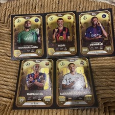 5 x Topps UCC Match Attax 2025/26 100 Club Bundle