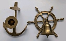 Vintage Nautical Brass Anchor