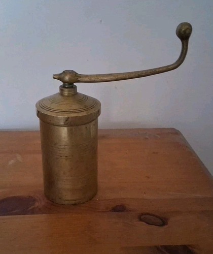 Vintage brass food press - brass,