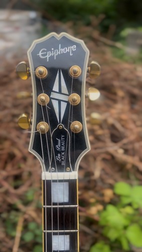 Epiphone les paul - custom, black