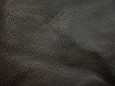 Jet Black soft Pigskin leather 0.8mm 8" x 8.5" *ZZ040