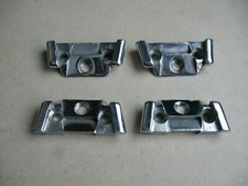 Vintage Car Everalls Door Lock Striker Plates New Set of (4)