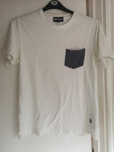 Barbour men white shirt - men's,