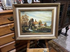 Beautiful vintage oil painting - beautiful,