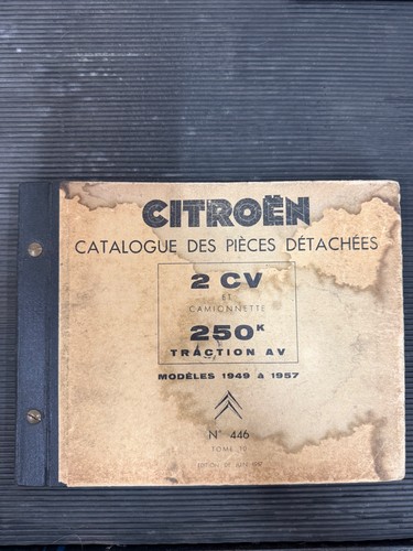 Original 1957 citroen 2cv - original,