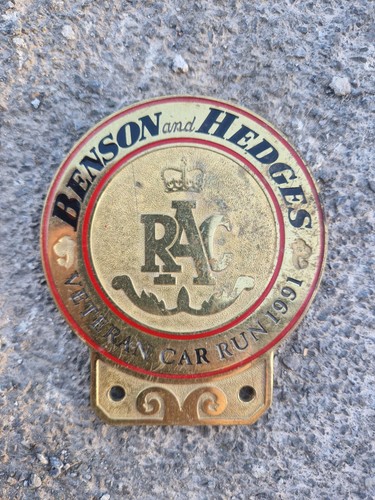 Benson hedges rac veteran - benson, &