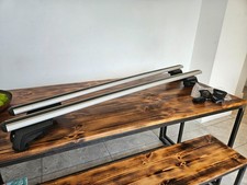 Halfords Aero Roof Bars 127cm and FP5 Foot pack, Mazda 6 and others