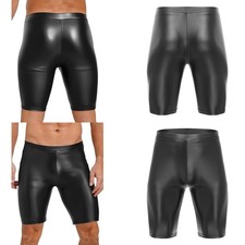 UK Men Faux Leather Boxer