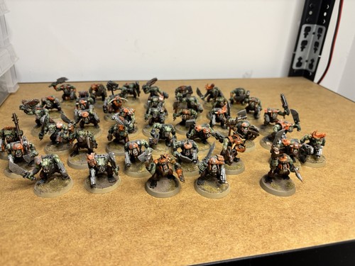 Ork boyz ready to krump - 40,