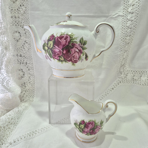 Vintage tuscan moss rose - vintage, rose'