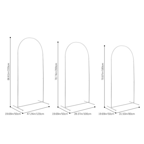 Metal wedding arch frame set - wedding,