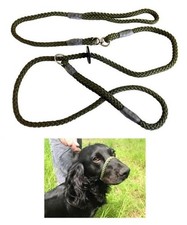 Stop Dog Pulling Figure of 8 Slip Lead. No Pull Gundog Lead