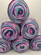 Variegated Aran Knitting