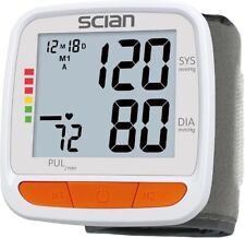 Scian Wrist Blood Pressure Monitor LCD Digital Automatic Machine Tester BP Cuff