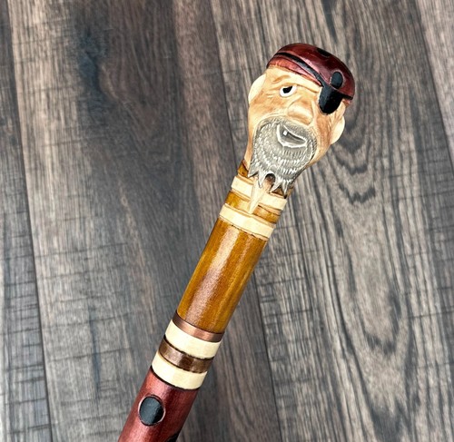 Pirate walking stick hand - pirate,