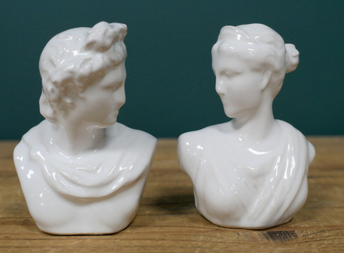 Roman greek bust - bust, white