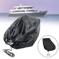 Captain Chair Cover Dust Resistant Foldable Boat Seat Cover for Fishing