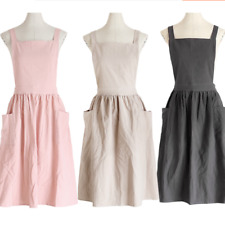 Bib Apron With Pocket Women