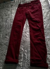 Topshop Moto Baxter Burgundy