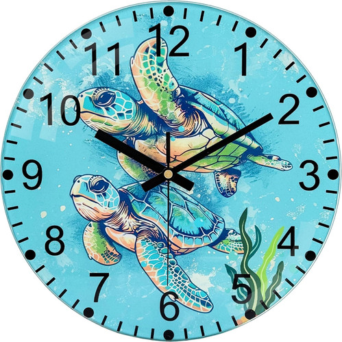 30cm unique turtle wall clock - 30cm,