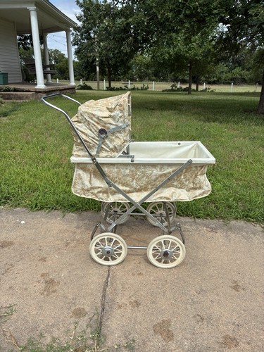 Vintage baby buggy - baby, pram