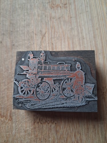 Vintage letterpress block - vintage,