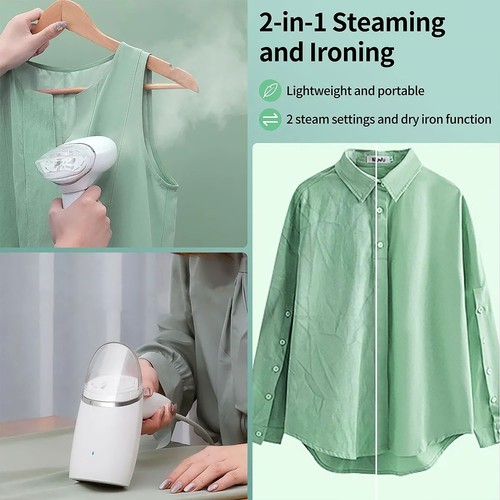 Hand held garment - garment, iron