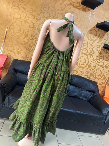 African long dress - , back