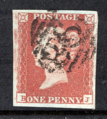 1841 penny red - penny, brown