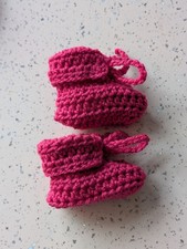 10x Pink 0-3 mths crochet