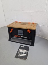 Black & Decker WM450 Workmate Workbox with 4 Clamps + Inside Tray Used Condition