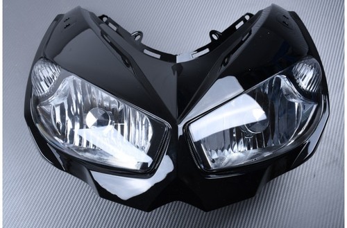 Black front nose fairing - front,