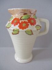 A Large Vintage Arthur Wood Art Deco Jug Vase Pitcher C.1930’s Hand-Painted / De