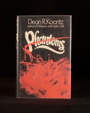 1983 Phantoms Dean R. Koontz First English Edition with Original Dustwrapper