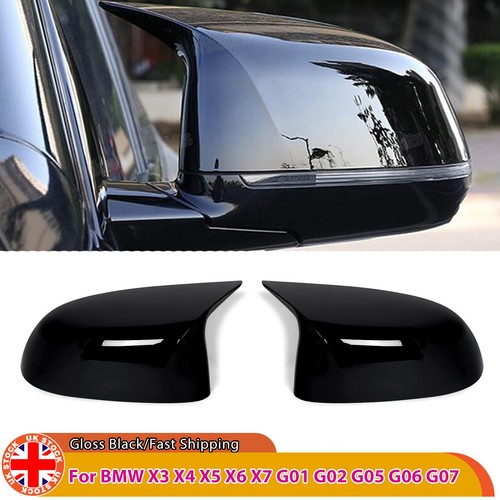 Gloss black wing - 2×, mirror
